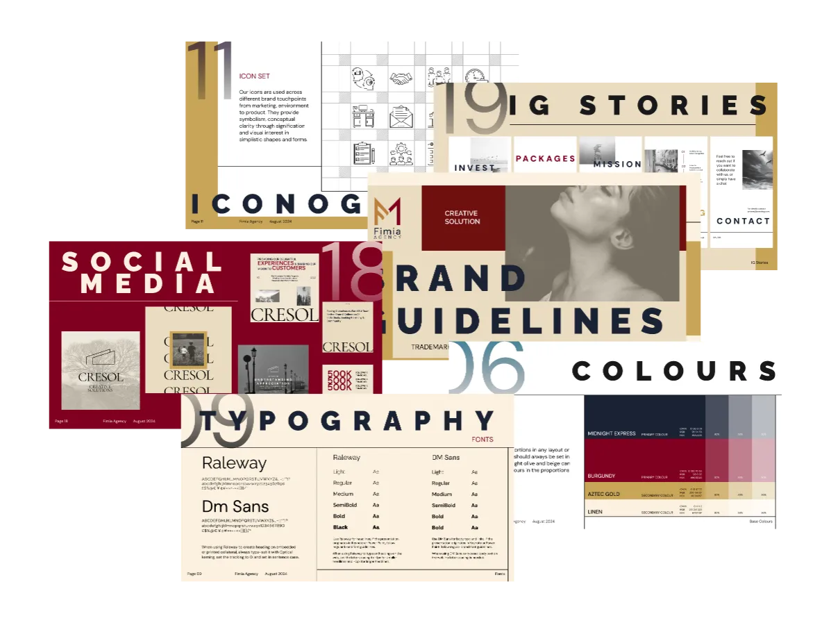 Branding Guidelines Showcase Desktop