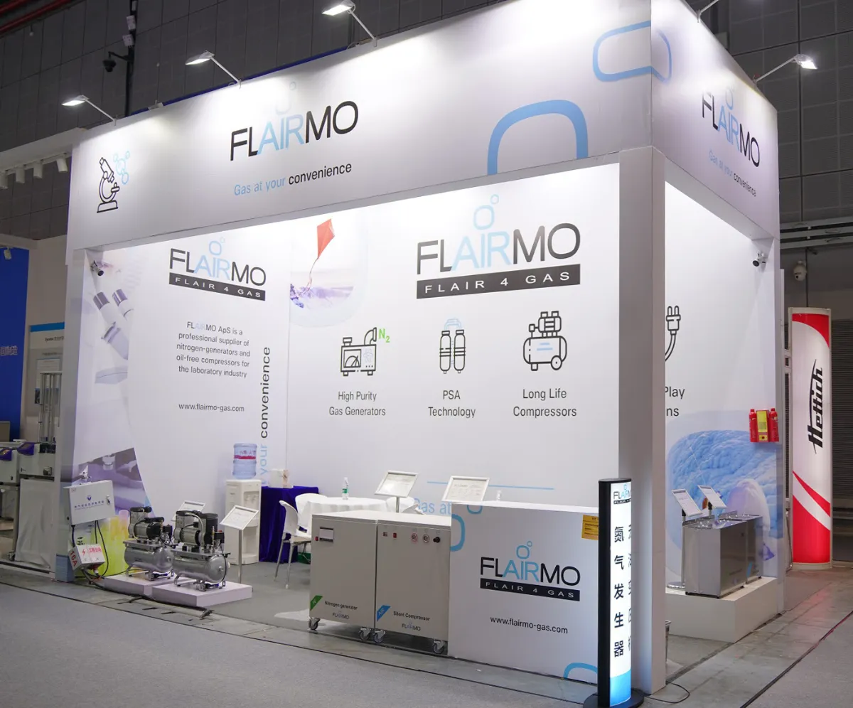Exhibition stand Flairmo China showcase